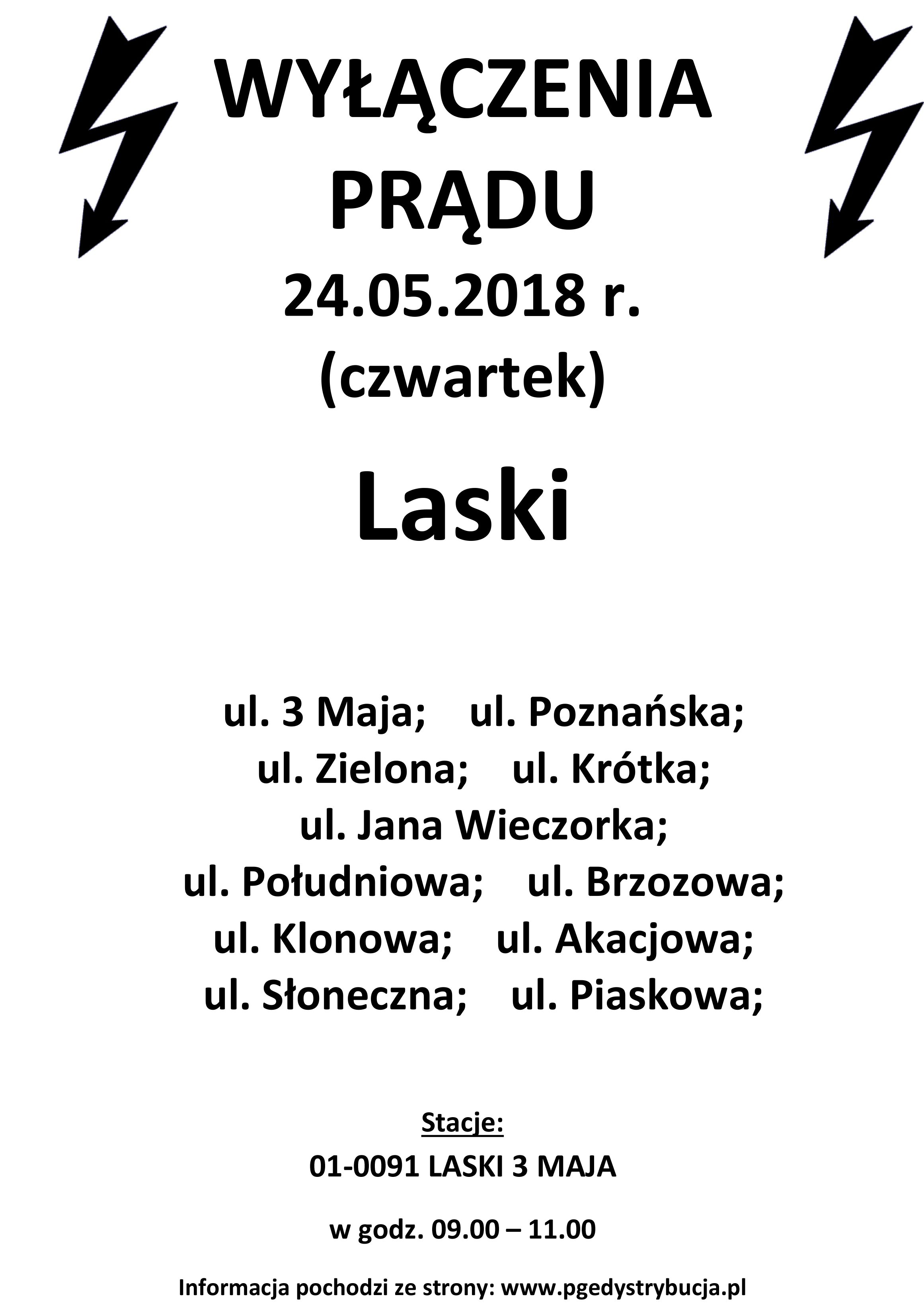 24052018_wyłączenie prądu_Laski