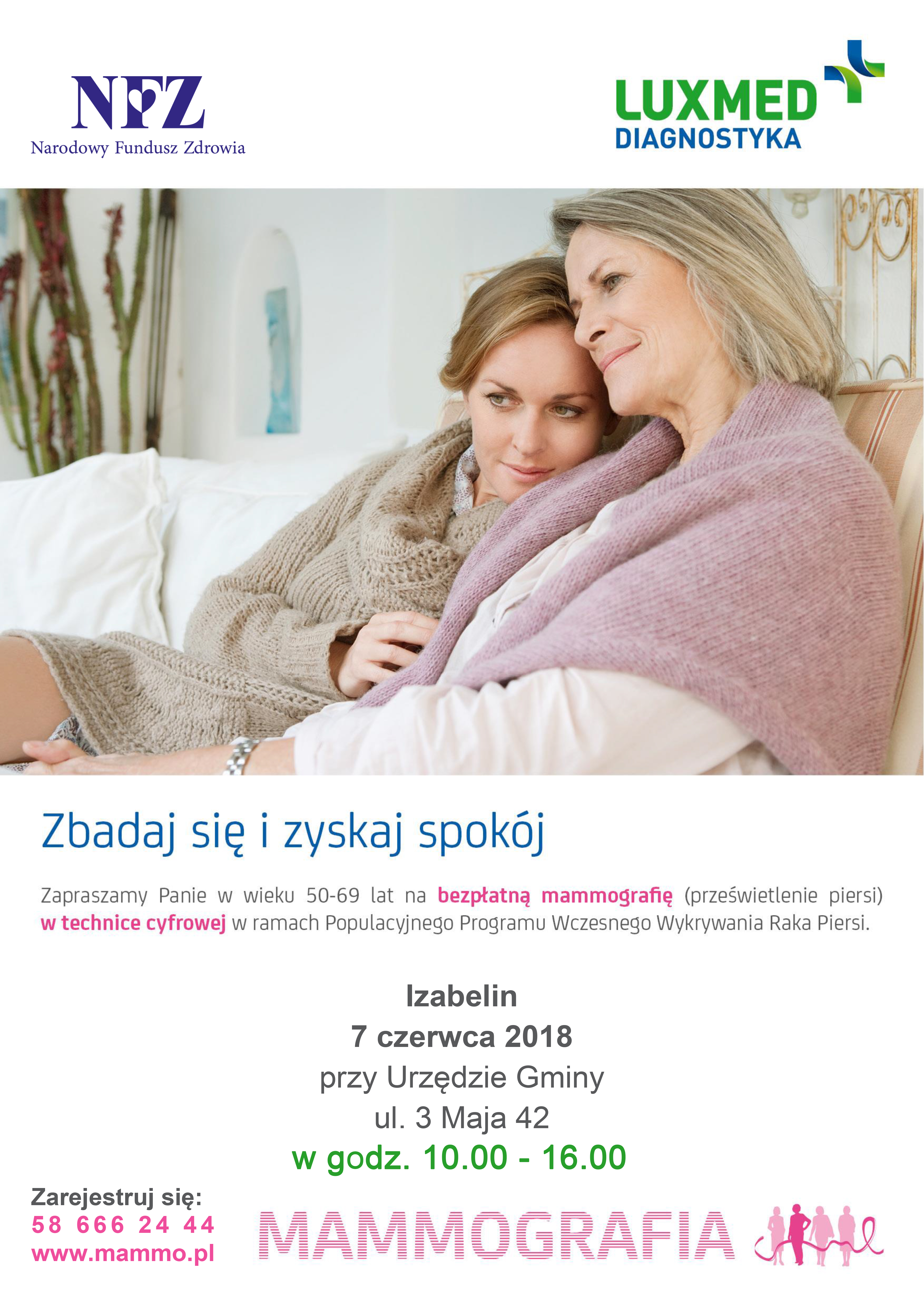 mammografia luxmed 6 czerwca 2018 r. plakat