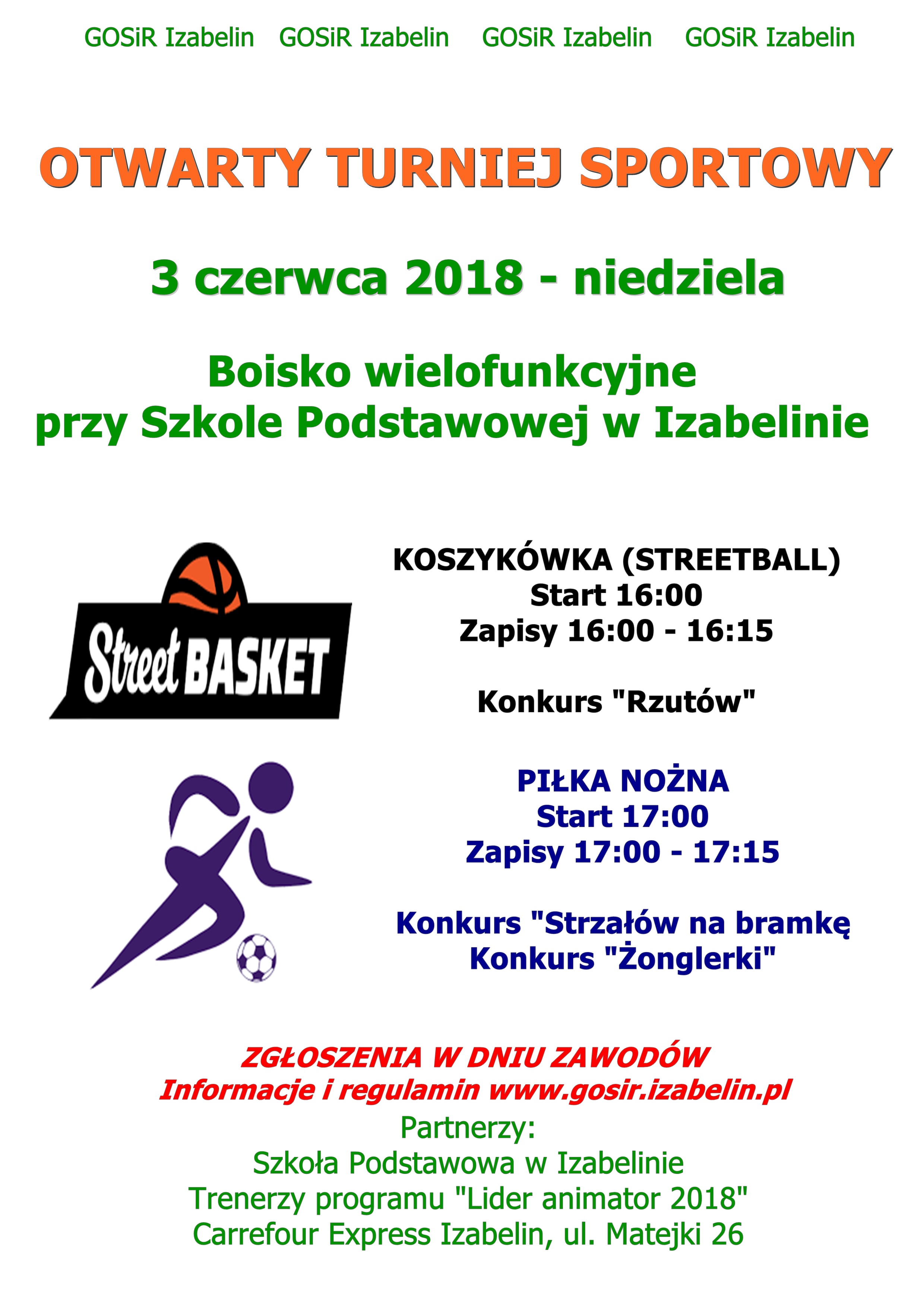 otwarty turniej sportowy