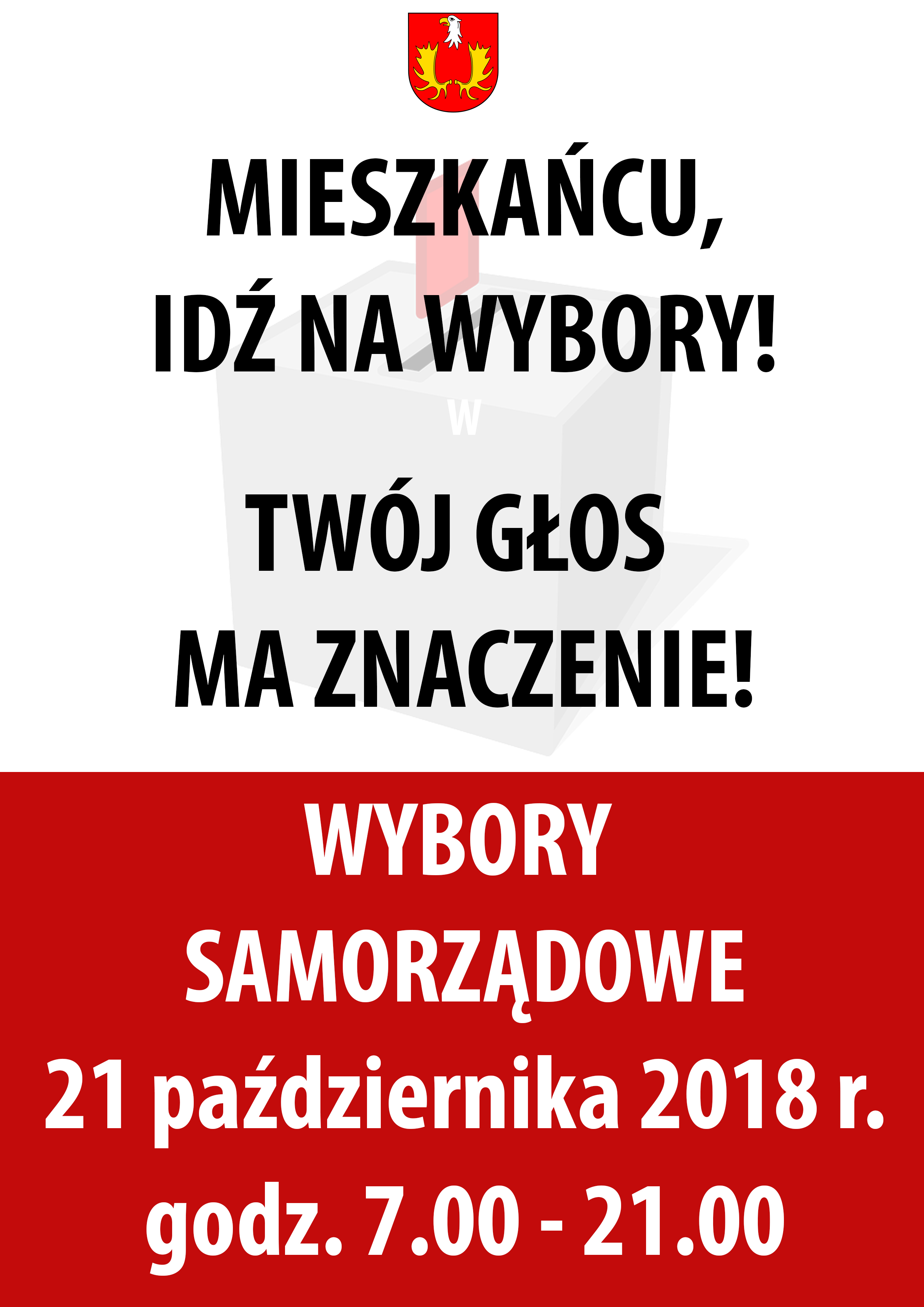 plakat wybory