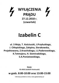 20181227_Wyłączenie prądu_Izabelin C