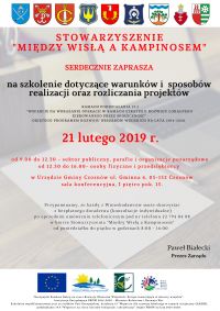 STOWARZYSZENIE_MIĘDZY WISŁĄ A KAMPINOSEM - PLAKAT