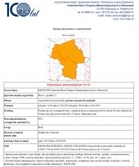 Ostrzeżenia meteorologiczne