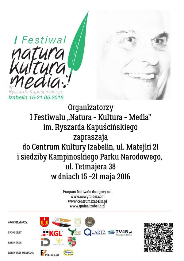 plakat festiwal kapuścińskiego