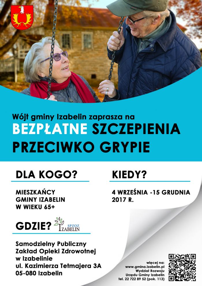 szczepienia 65+ plakat