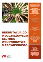 REKRUTACJA DO MŁODZIEŻOWEGO SEJMIKU WOJEWÓDZTWA MAZOWIECKIEGO