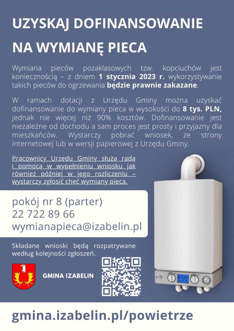 plakat wymiana kotłów