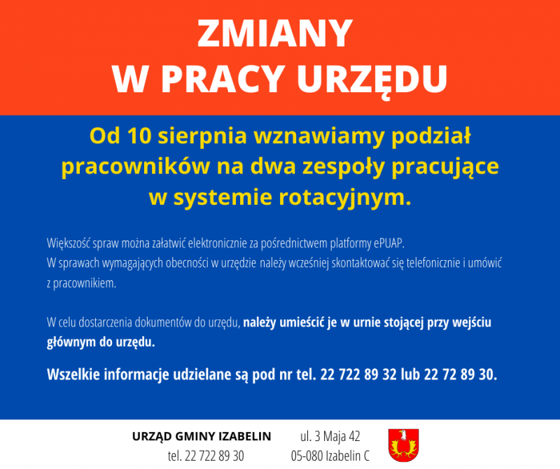 treść komunikatu w wersji graficznej