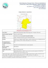 treść komunikatu w wersji graficznej