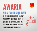 Awaria sieci wodociągowej