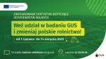 Badanie „Zintegrowane statystyki dotyczące gospodarstw rolnych”