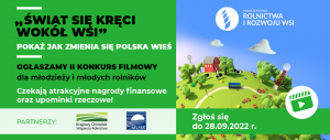 Plakat promujący konkurs