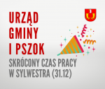 Praca Urzędu Gminy Izabelin oraz Punktu Selektywnej Zbiórki Odpadów Komunalnych w Sylwestra (31.12)