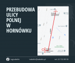 Przebudowa ulicy Polnej w Hornówku