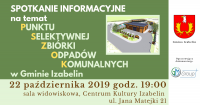 Spotkanie informacyjne nt. PSZOK w Gminie Izabelin